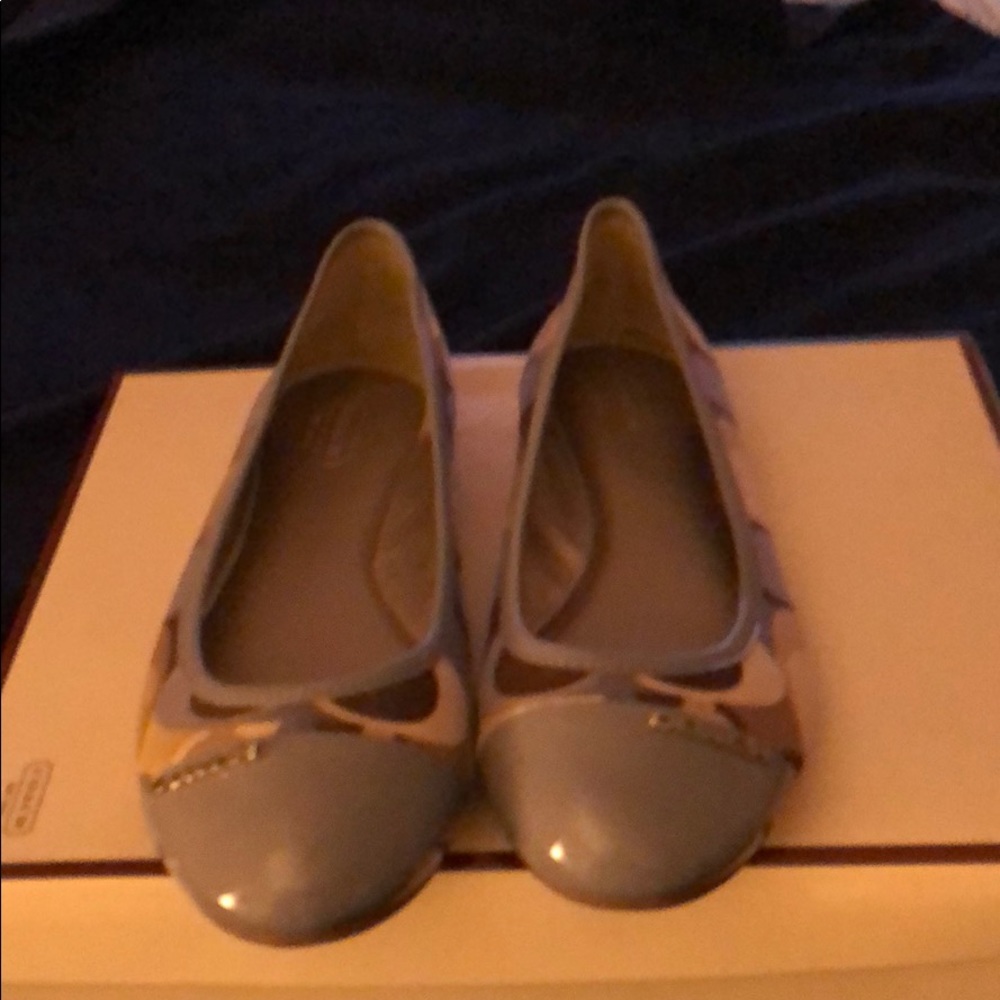Coach flats authentic